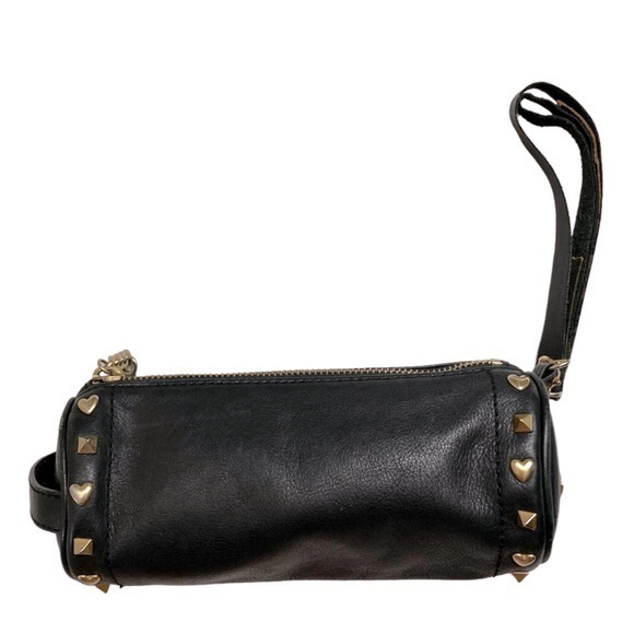 Juicy Couture Black Leather Mini Bag
